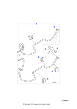 C2C6728 - Jaguar Pipe clip