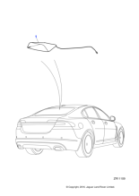 C2Z30779 - Jaguar High mounted stop lamp