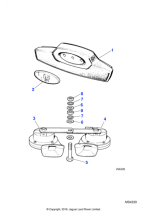 CBC6345 - Jaguar Horn pad