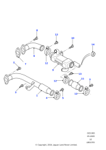 WIA000020 - Land Rover Cooler assembly-exhaust gas recirculation