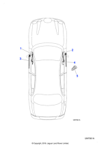 XR837781 - Jaguar Door harness