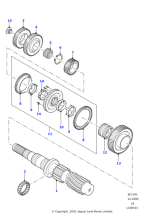LR004950 - Land Rover Circlip