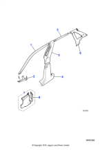 AGU1877NDR - Jaguar Turnbuckle stud