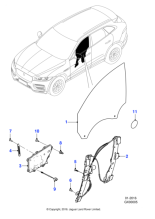 T4A14107 - Jaguar Window regulator