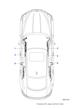 C2Z24064 - Jaguar Door harness