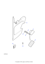 BTR9297SUC - Land Rover Fastener-drive