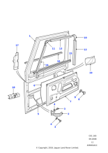 BDO710020 - Land Rover Panel-inner
