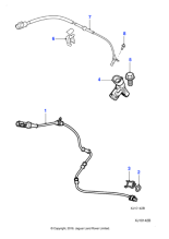 C2D47189 - Jaguar Wheel speed sensor