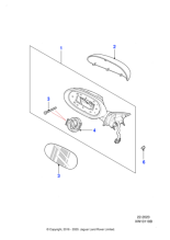 C2C28952 - Jaguar Door mirror