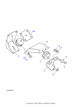 ANR2819 - Land Rover Plate Mounting