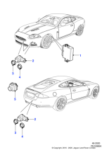 C2Z22198 - Jaguar Sensor - Parking Aid System