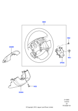 LR011739 - Land Rover Wheel - Steering