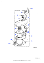 AEU1466 - Jaguar Main spring