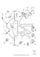 ANR2947 - Land Rover Pipe assembly brake