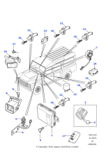LR087665 - Land Rover Remote Control System