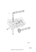 XR85242 - Jaguar Tappet adjustment shim