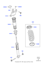 LR135147 - Land Rover Shock Absorber