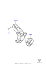 LR000073 - Land Rover Bolt