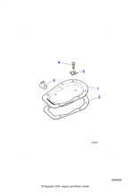 AJ610011 - Jaguar Captive spring nut