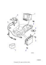 XR813967 - Jaguar Navigation module