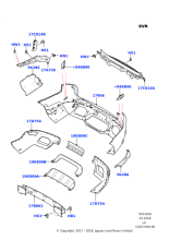Bumper Fitting Kit - Gloss Black, Tow Eye Cover, Upper, Electrically Deployable Tow Bar Towing Systems, SVR