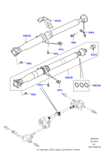 LR061575 - Land Rover Shaft - Drive