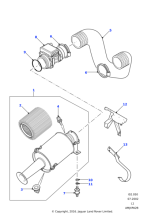 ERR5595 - Land Rover Sensor assembly-airflow multi point injection