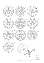 RRC501470MCM - Land Rover Wheel-alloy road