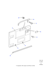 BTR8039 - Land Rover Nut-lokut