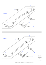 ANR3666 - Land Rover Rod-front suspension panhard