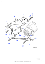 JLM9685 - Jaguar Hexagonal nut