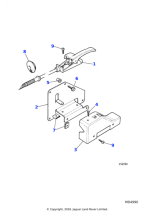 BCC6624 - Jaguar Flanged head screw