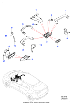 T4K4403 - Jaguar Facia duct