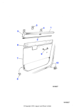 BD46307LA - Jaguar Door casing