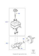 LR014528 - Land Rover Kit - Master Cylinder Repair