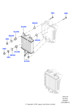 LR036432 - Land Rover Intercooler