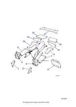 BCC6642 - Jaguar Seat pan insulation