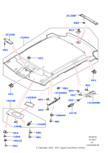 LR027513 - Land Rover Headlining - Roof