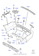LR021954 - Land Rover Moulding