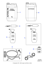 C2D56627 - Jaguar Cleaning fluid