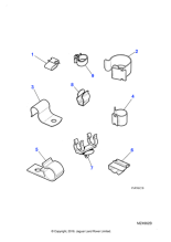BD24519 - Jaguar Pipe clip