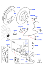 LR061388 - Land Rover Disc - Brake