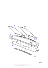 AFU1154J - Jaguar Captive nut