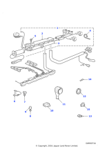 8510021 - Land Rover Harness Engine