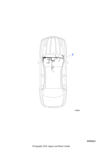 C2S44589 - Jaguar Facia harness