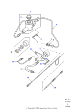 NH607041L - Land Rover Nut-hexagonal
