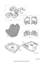 xr828882 - Jaguar Trunk liner