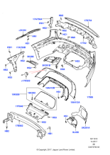 LR133261 - Land Rover Cover - Towing Hook Opening