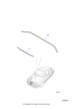 XR815411 - Jaguar Bonnet seal