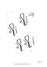 XR819504 - Jaguar Chain guide
